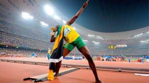 Usain Bolt, WR 100 mts y 200 mts